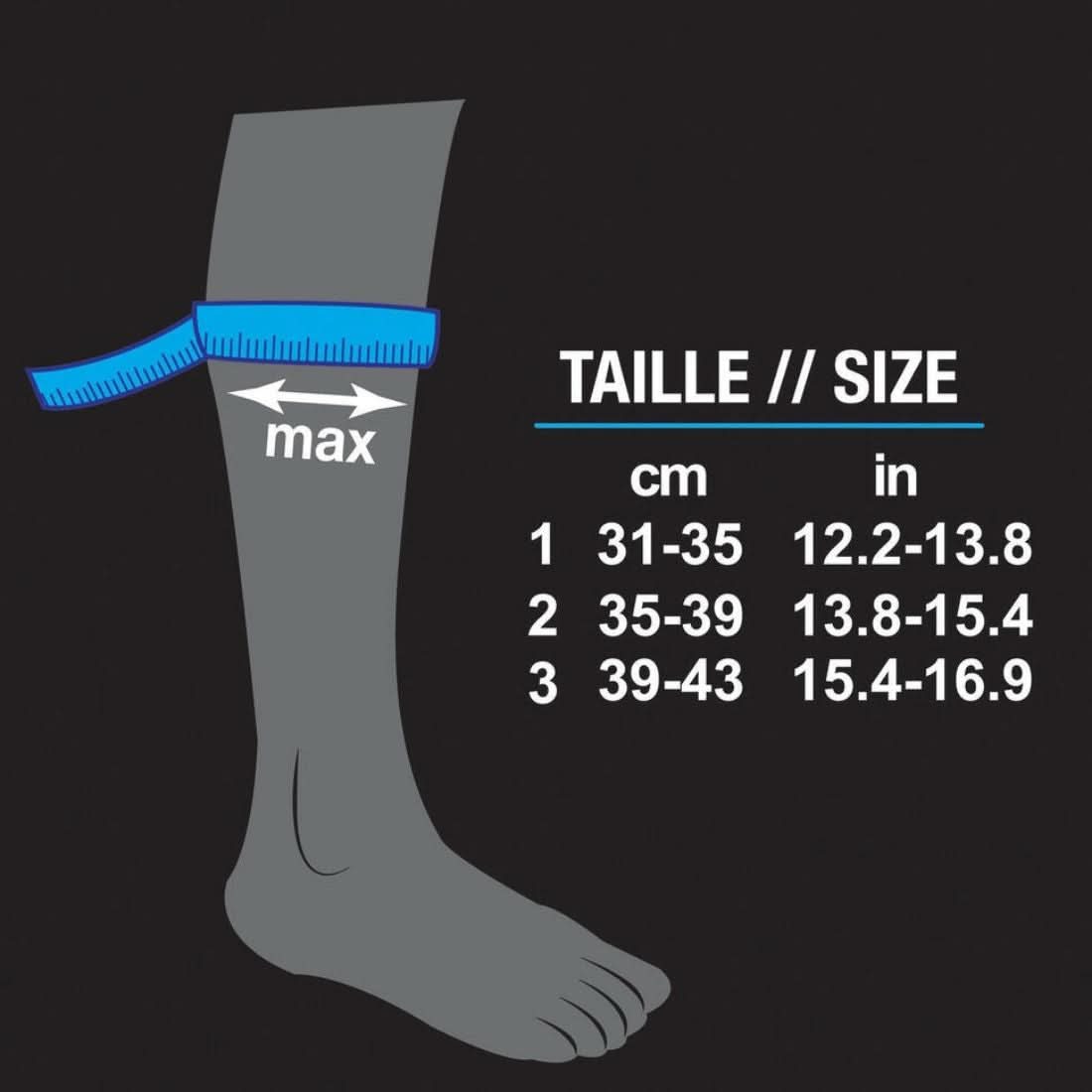 Manchons de compression pour mollets