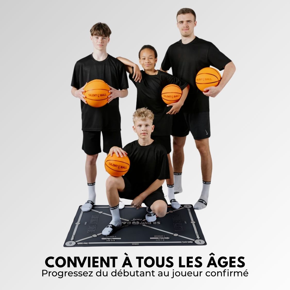 TAPIS D’ENTRAÎNEMENT AU BASKET