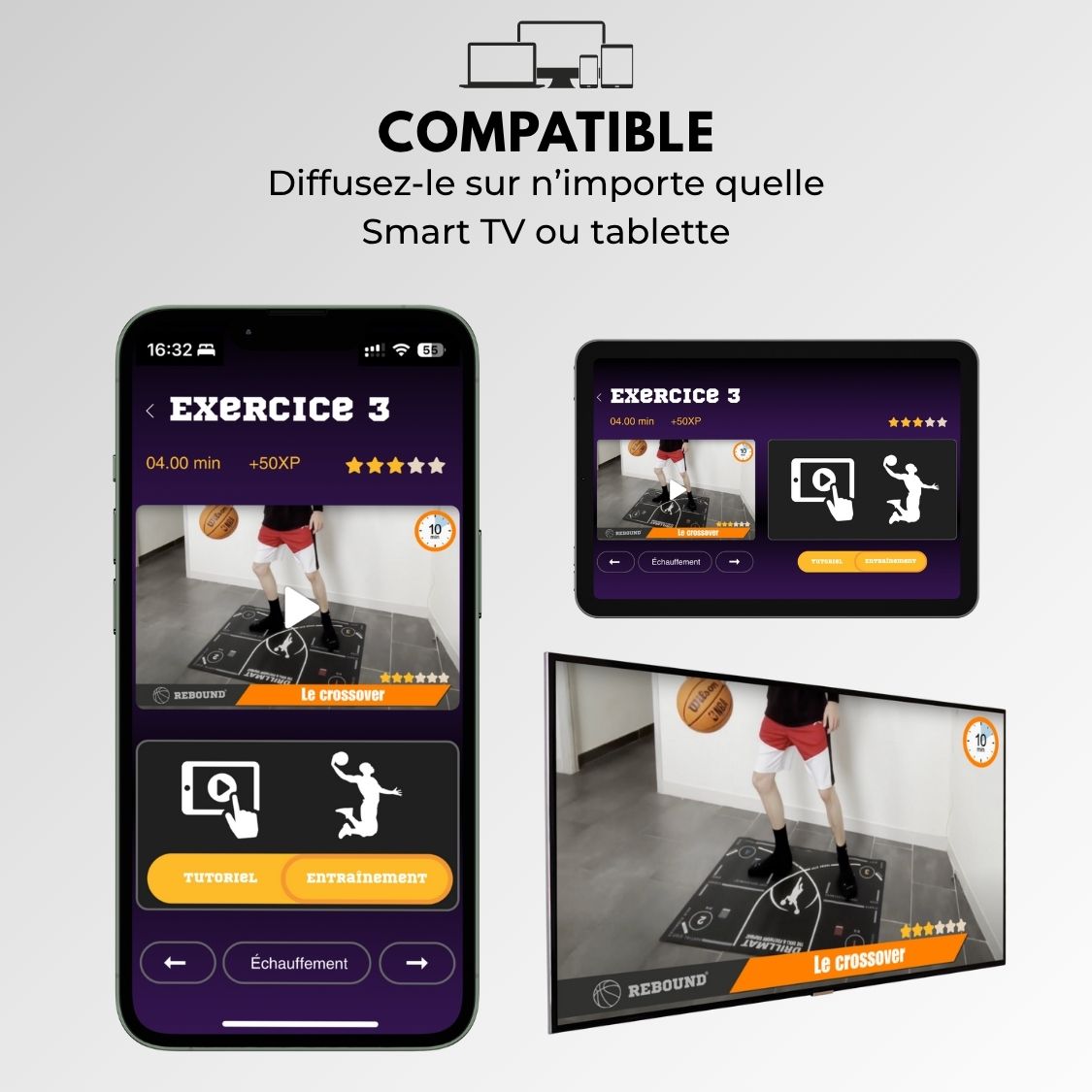 PROGRAMME D’ENTRAÎNEMENT VIDÉO