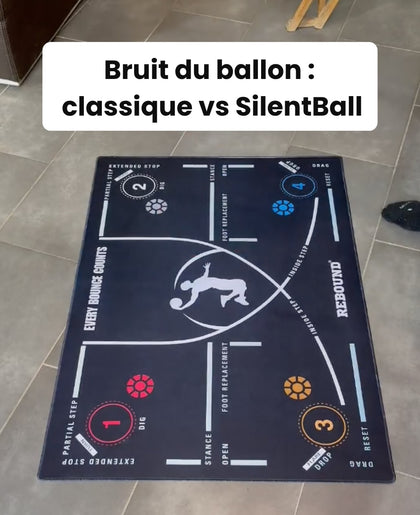 Bruit du ballon : classique vs SilentBall
