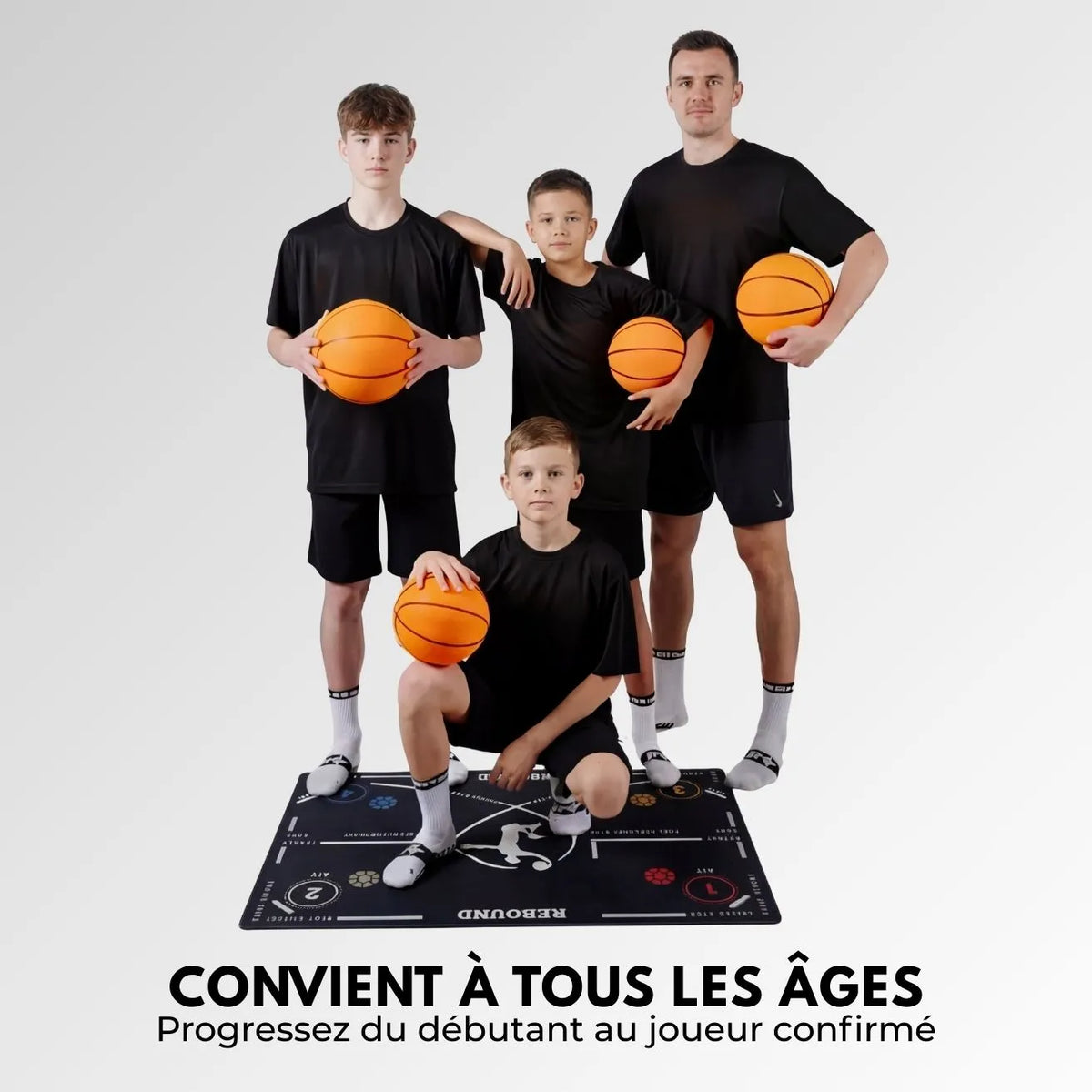 PACK DÉCOUVERTE D'ENTRAÎNEMENT AU BASKET