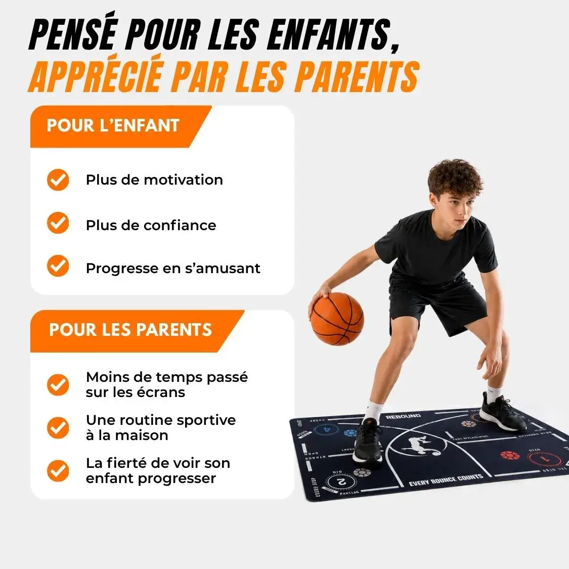 Pack découverte d'entraînement au basket