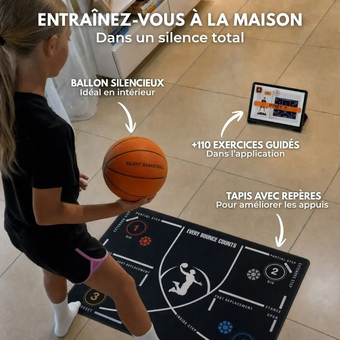 Pack découverte d'entraînement au basket